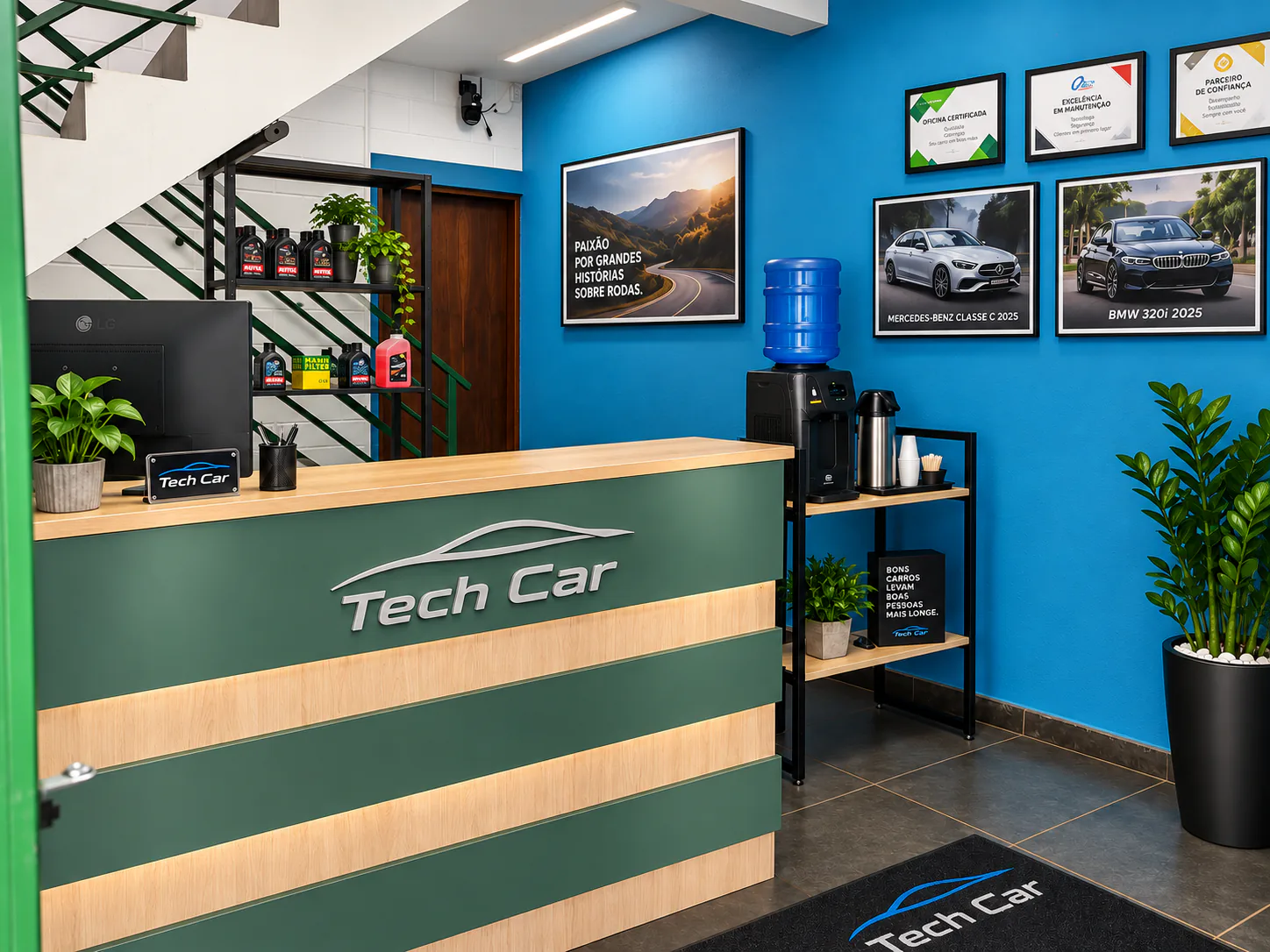 Recepção da Tech Car Bragança